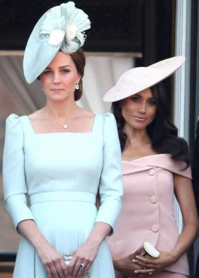 Kate Middleton e Meghan Markle(Imagem:Yui Mok/PA Images via Getty Images)