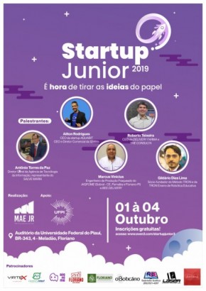 Prefeitura de Floriano apoia 3ª edição do Startup Júnior.(Imagem:Secom)