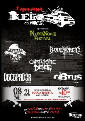 Show promete animar rockeiros da cidade(Imagem:Florianoise)