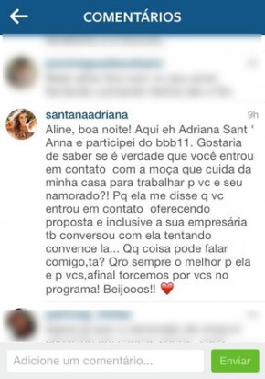 Adriana Santana(Imagem:Reprodução/ Instagram)