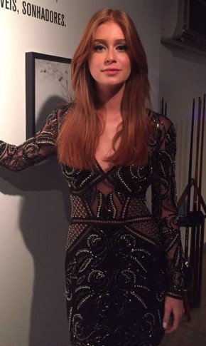 Marina Ruy Barbosa na SPFW (Imagem:Gilberto Júnior)