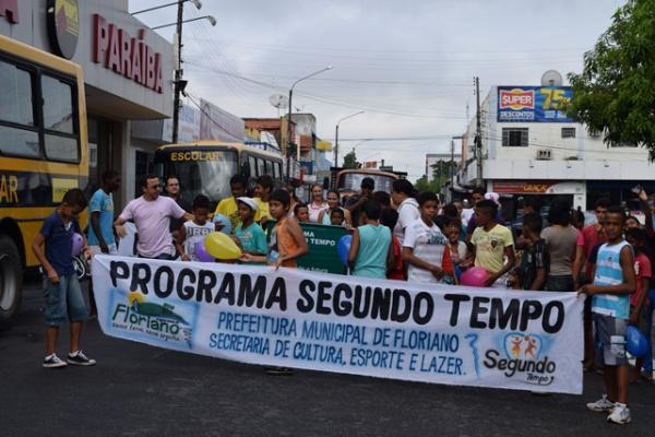 Prefeitura de Floriano lança Programa Segundo Tempo(Imagem:Secom)