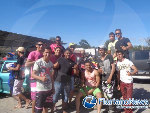 Motoqueiros participaram do 2º Rally das Lajes em Barão de Grajaú. (Imagem:FlorianoNews)