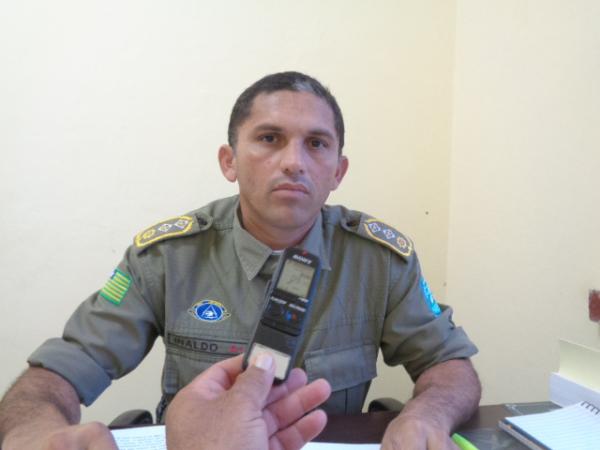 Major Inaldo Barros(Imagem:FlorianoNews)