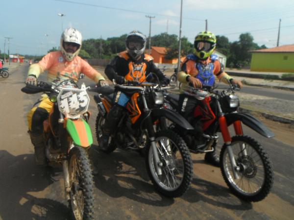 Motoqueiros participaram do 2ª Rally de Guadalupe à Marcos Parente.(Imagem:FlorianoNews)