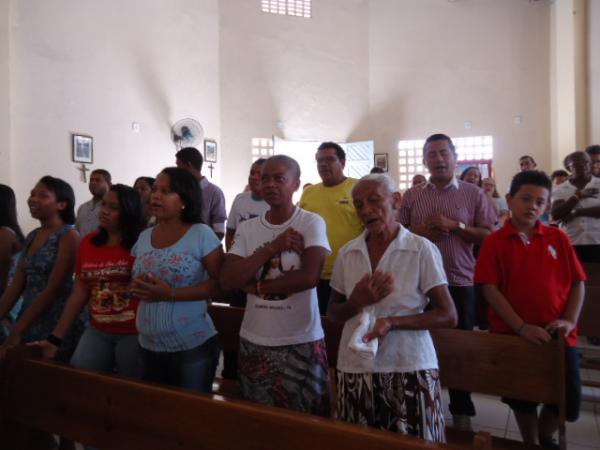 Missa festiva marca encerramento de festejos de Santa Luzia em Floriano.(Imagem:FlorianoNews)