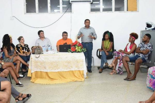 Secretaria de Cultura promove Roda de Conversa aos candidatos do concurso Beleza Negra.(Imagem:SECOM)