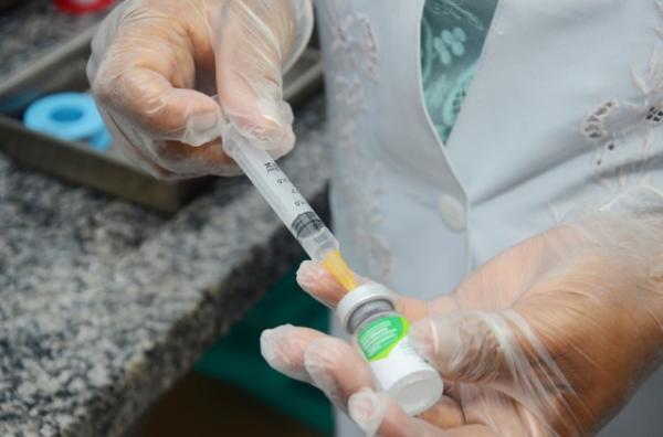 Vacina pentavalente estava em falta em Teresina.(Imagem:Gustavo Duarte)
