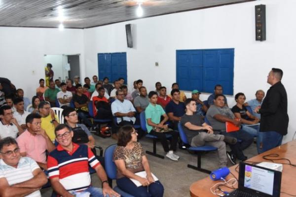 Curso de montagem e manutenção fotovoltaica tem início em Floriano.(Imagem:SECOM)