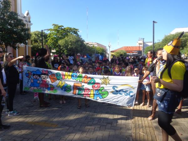 SESC realiza abertura do Projeto Brincando nas Férias em Floriano(Imagem:FlorianoNews)