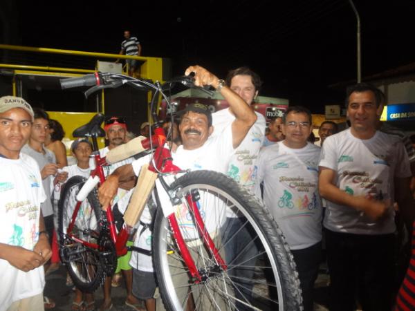 Passeio ciclístico de Floriano celebra aniversário do município.(Imagem:FlorianoNews)