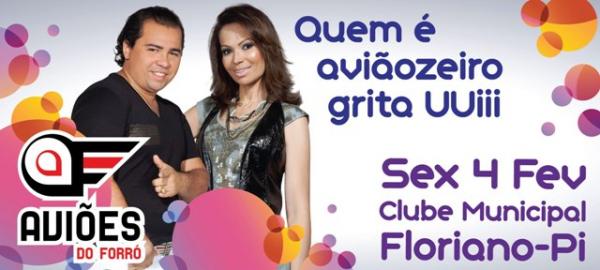 Aviões do Forró em Floriano(Imagem:Reprodução)