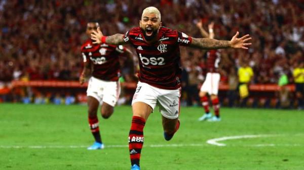 Gabigol vira manchete em jornais da Europa.(Imagem:Getty Images)