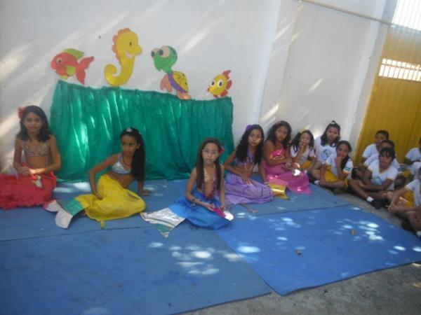 Escola Mega de Floriano comemorou o Dia do Folclore.(Imagem:FlorianoNews)