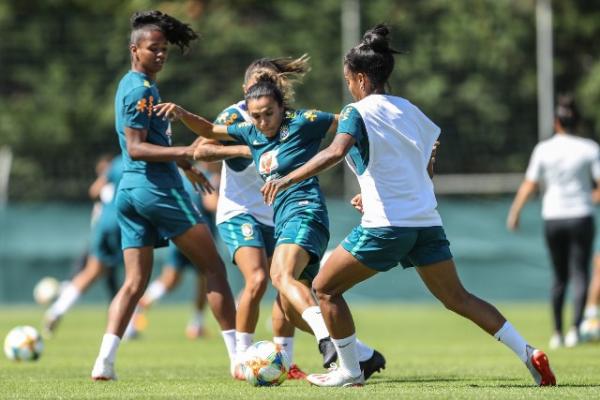 Marta tem chances de estrear contra Austrália na Copa do Mundo.(Imagem:Rener Pinheiro/MoWa Press)