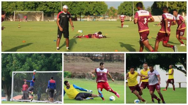 Semana de treino do River-PI.(Imagem:Emanuele Madeira)