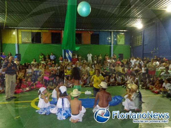 Escola Pequeno Príncipe realizou Feira de Conhecimentos.(Imagem:FlorianoNews)