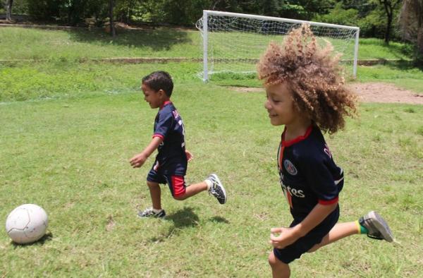 David Luiz e Thiago Silva mirins.(Imagem:Renan Morais/GloboEsporte.com)