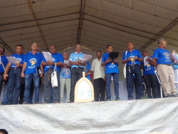 Caravana de Floriano participa de romaria à Gruta da Betânia, em Monsenhor Gil.(Imagem:FlorianoNews)