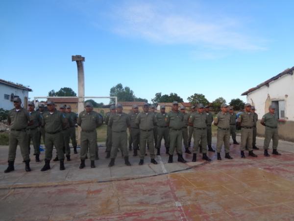 Cel Lisandro realizou primeira Formatura Geral no 3º BPM.(Imagem:FlorianoNews)