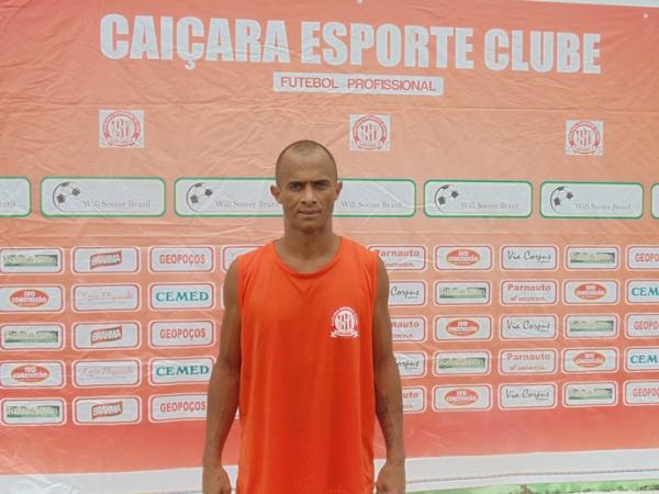 Ex-Fortaleza, Rinaldo pode encerrar carreira no Caiçara do Piauí.(Imagem:Ricardo Andrade/Caiçara)