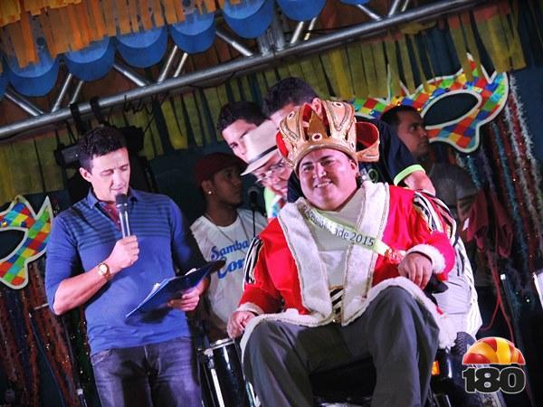 Concurso disputado elege os novos rei e rainha do carnaval de Teresina.(Imagem:180graus)