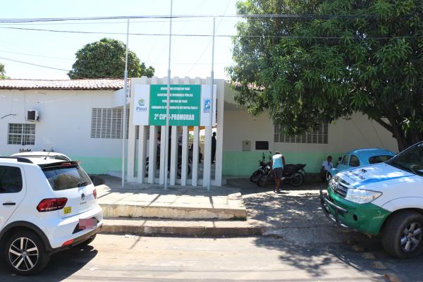 Policiais da Companhia do Promorar atenderam a ocorrência(Imagem:Laura Moura/GP1)