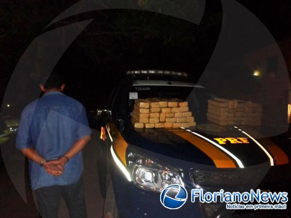 Polícia apreendeu cerca de 50 quilos de maconha em Floriano.(Imagem:FlorianoNews)