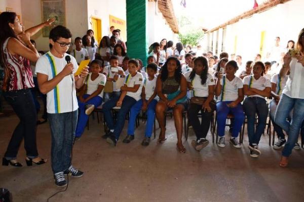 Escola Municipal Antônio Nivaldo realiza Sarau de Poesia.(Imagem:SECOM)