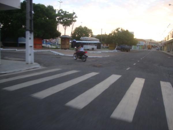 Amanhecer no centro de Floriano(Imagem:redação)