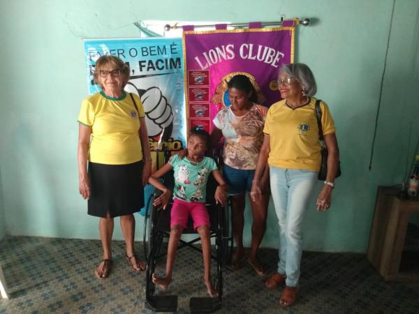 Lions Clube e Facim faz doação de cadeiras de rodas em Floriano.(Imagem:FlorianoNews)
