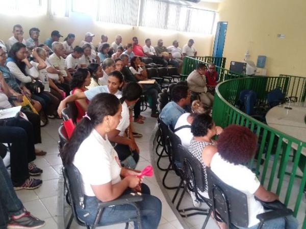 Agentes de Saúde e Combate às Endemias de Floriano participam de assembleia geral.(Imagem:Florianonews)