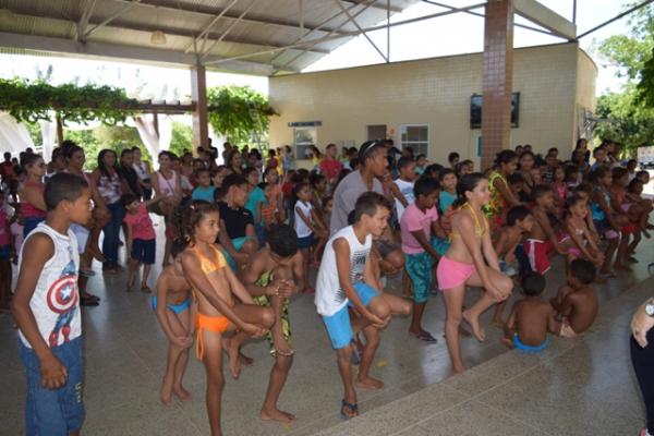 Secretaria de Educação promove dia de lazer para alunos do campo.(Imagem:Waldemir Miranda)