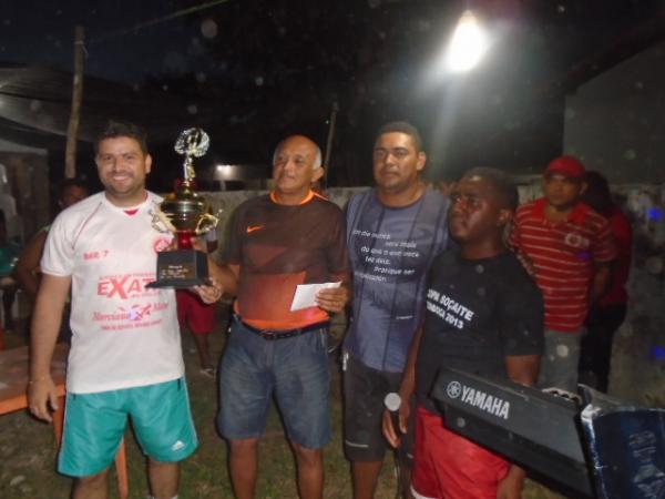 Equipe do Internacional vence final do campeonato de futebol da Taboca.(Imagem:FlorianoNews)