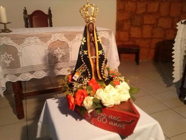 Cáritas Diocesana de Floriano recebe Imagem Peregrina de Nossa Senhora Aparecida.(Imagem:FlorianoNews)
