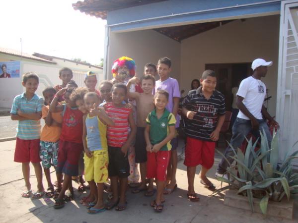 Crianças do bairro Sambaíba(Imagem:redação)