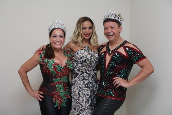 Susana Vieira, Valesca Popozuda e David Brazil.(Imagem: Rodrigo dos Anjos / AgNews)