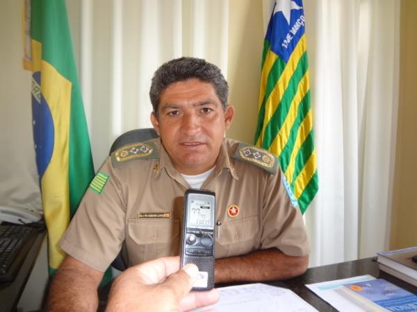 Major Rubéns Lopes(Imagem:FlorianoNews)