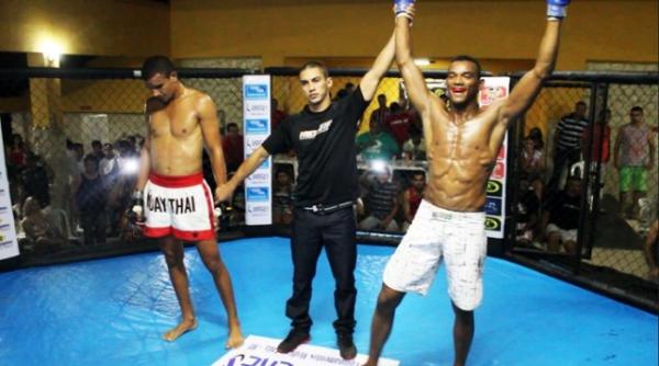 Fabrício Negão vence quinta edição do Piauí Fight.(Imagem:Josiel Martins)