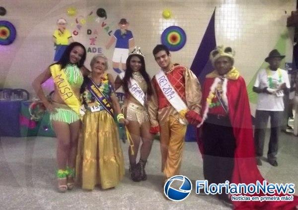 Reis e Rainhas e Musa do Carnaval.(Imagem:FlorianoNews)