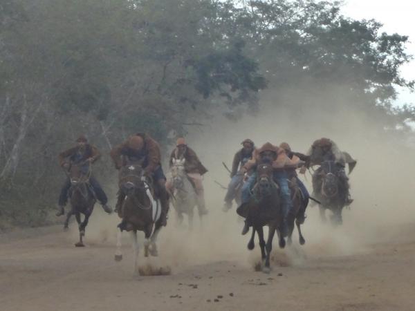 Corrida de cavalos marcou encerramento da festa do vaqueiro em Marcos Parente.(Imagem:FlorianoNews)