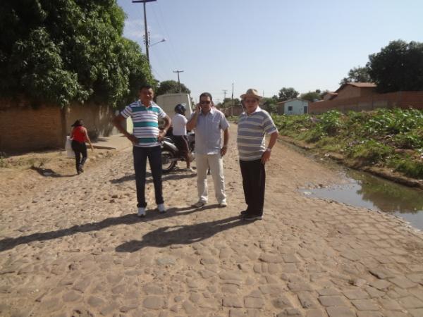 Iniciado o asfaltamento na Av. Santos Dumont em Floriano.(Imagem:FlorianoNews)