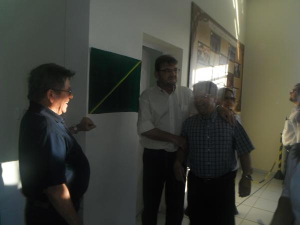 Governador Wilson Martins inaugurou o aeroporto Cangapara de Floriano.(Imagem:FlorianoNews)