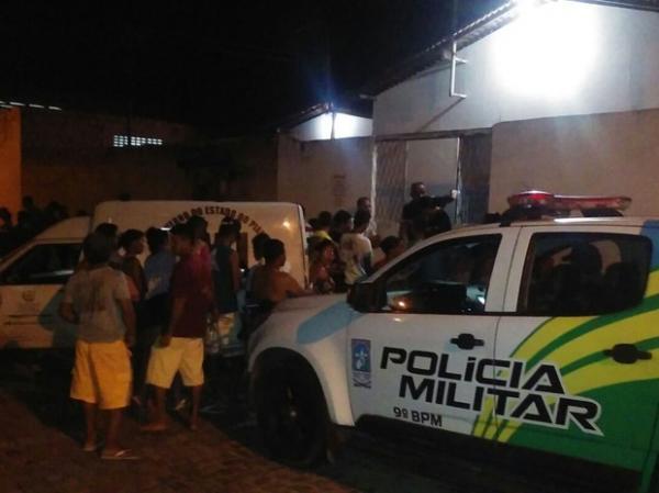 Corpo de jovem foi encontrado de casa no Mocambinho.(Imagem:Fernando Brito/G1)