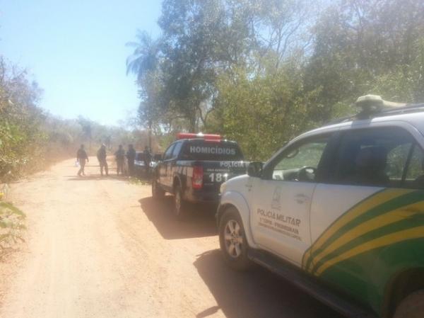 Caçador encontrou o corpo em um terreno.(Imagem:Divulgação/PM)