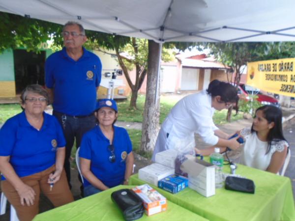 Rotary Club Barão de Grajaú arrecada alimentos em ação.(Imagem:FlorianoNews)