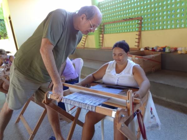Fundação Pavel promove curso de Tecelagem Manual em Barão de Grajaú.(Imagem:FlorianoNews)