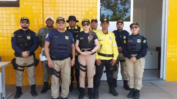 PRF realiza evento de educação para o trânsito em alusão ao movimento do Maio Amarelo.(Imagem:PRF)