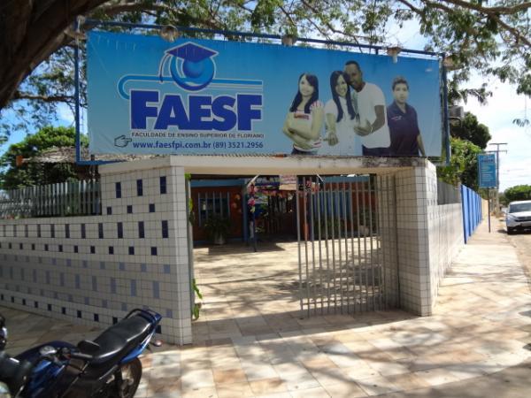 FAESF- Faculdade de Ensino Superior de Floriano.(Imagem:Divulgação)