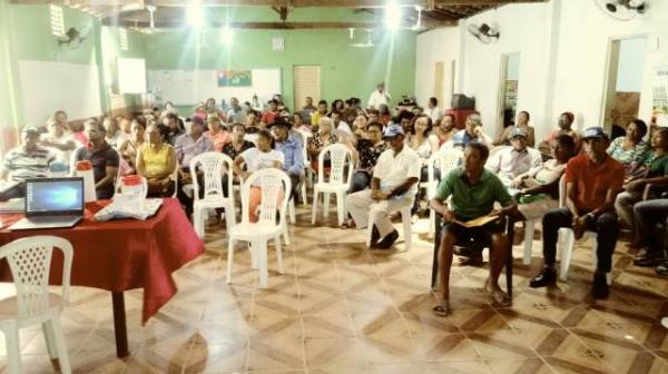 STTR promove encontro com representantes de associações da região de Floriano.(Imagem:FlorianoNews)